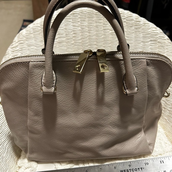 Kate Spade New York Pink Leather Designer Handbag Women Medium Satchel Purse. - Picture 3 of 8